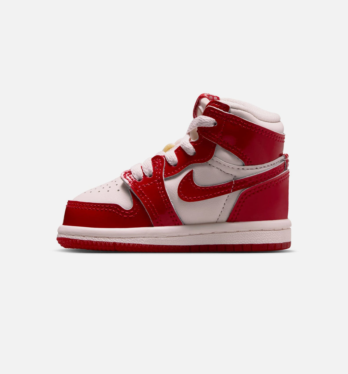Air Jordan 1 Retro High OG "Nails And Grails" Infant/Toddler Shoe – University Red/Metallic Silver