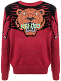 Kenzo intarsia tiger sweater