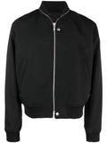 Jil Sander zipped wool bomber jacket
