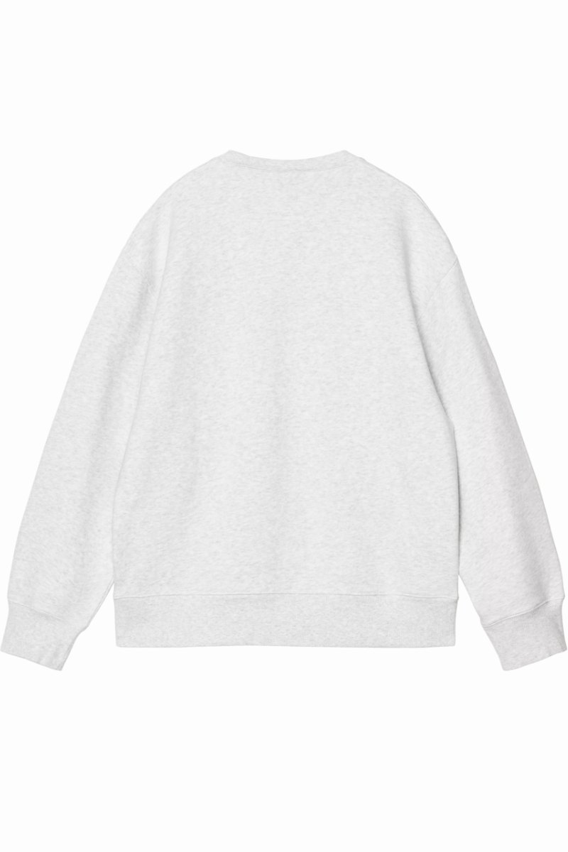 CARHARTT WIP 1989 WINNERS SWEAT Ash Heather Heavy Stone Wash