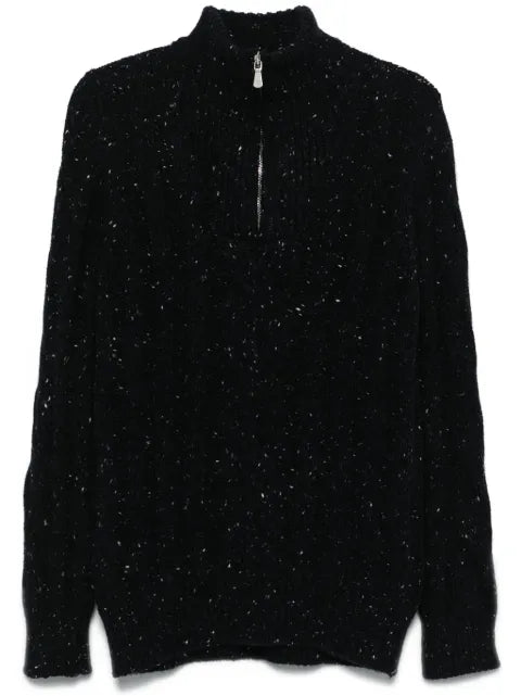 Eleventy ribbed-knit sweater