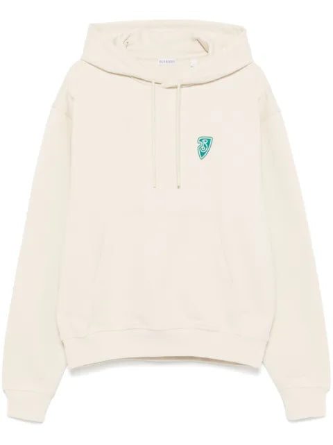 Burberry B shield logo-print hoodie