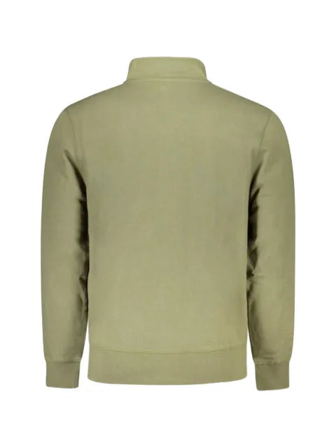 North Sails zip-up mock-neck sweater