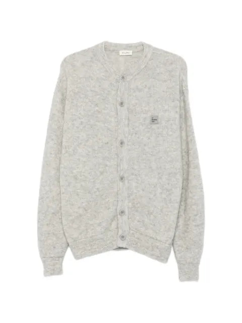 American Vintage logo-patch button-up cardigan