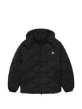 New Amsterdam Surfassociation quilted hooded jacket