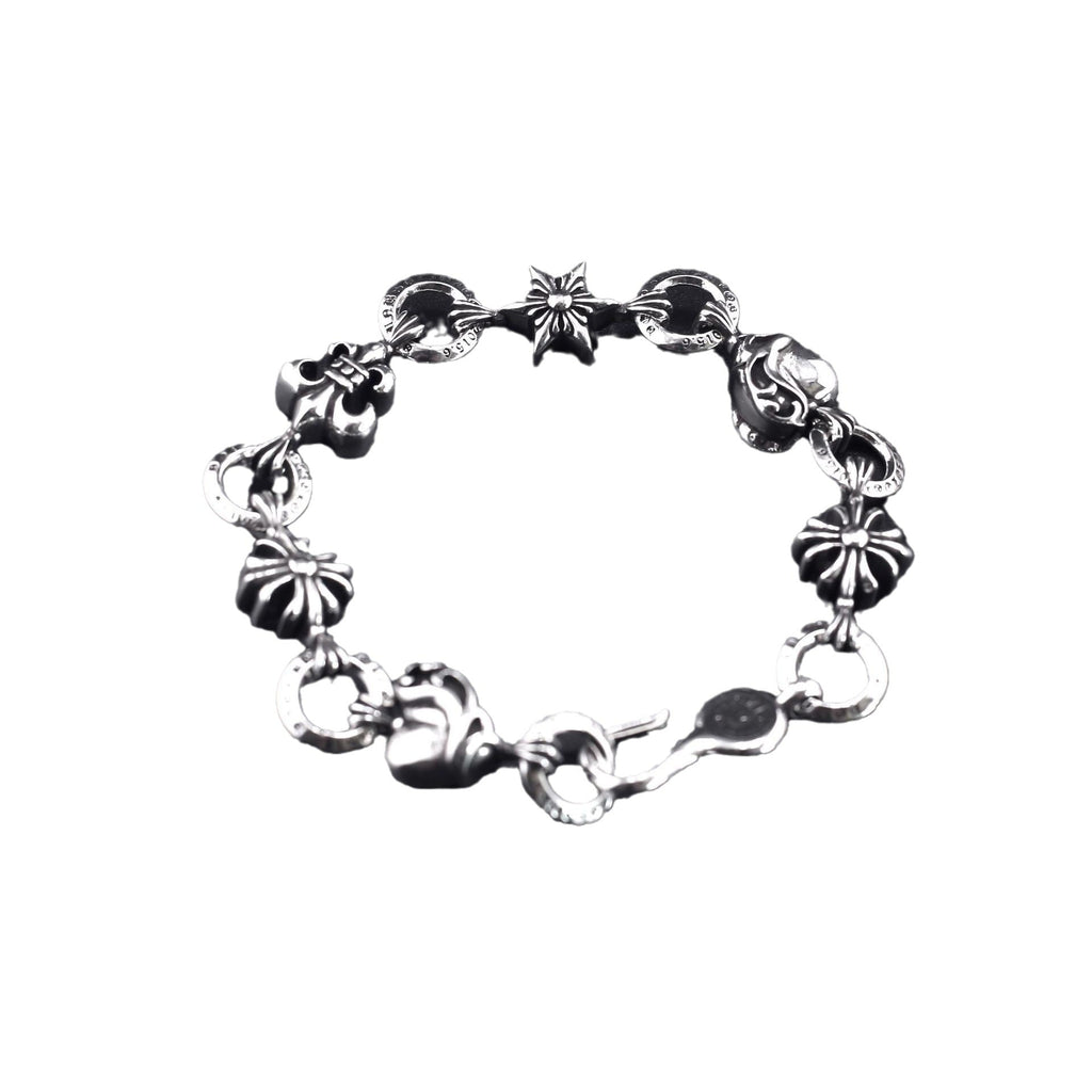 Chrome Hearts retro cross six-pointed star bracelet