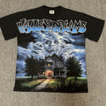 VALE USA Valley Dreams Haunted House Graphic T-Shirt
