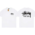 Stussy T Shirts Loose Casual T-Shirts Same for Men and Women