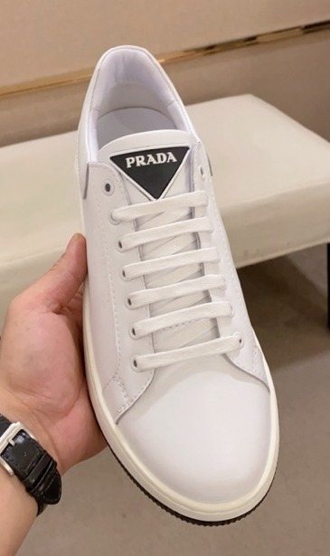 Prada Men's Low-Top Lace-Up Sneakers